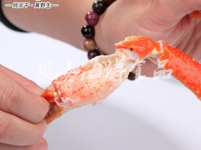 阿拉斯加鳕蟹礼盒 熟冻雪蟹脚 雪蟹棒雪蟹肩海鲜礼盒批发图4