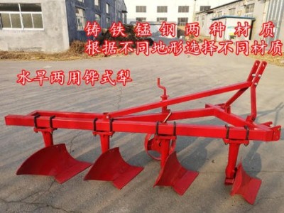 2021新款四轮拖拉机后悬挂铧式犁 农田耕地机械 翻地犁图5