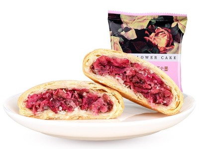 鲜花饼云南特产玫瑰花饼春节送礼过年礼盒手工糕点心零食小吃批发图2