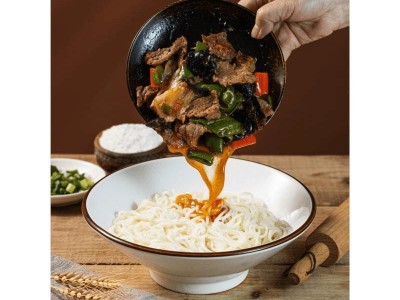 【新疆产地直发】拉条子圆面条拌面炒主食手工拉面挂面新疆特产图2