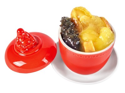 福建源头工厂佛跳墙礼盒6盅装海参鲍鱼盆菜海鲜商用预制菜半成品图4