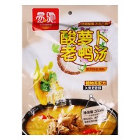 易驰老鸭汤酸萝卜炖料350克重庆老鸭汤煲汤调料包炖鸡鸭鸽子炖料