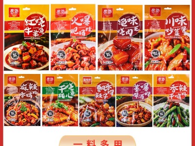 易驰川味家常菜酱料100g炒菜专用酱麻辣调味料江湖菜酱料批发图4