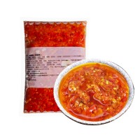 厂家批发商用剁椒酱500g剁椒鱼头酱蒸鱼红油辣椒酱蘸料剁椒酱批发
