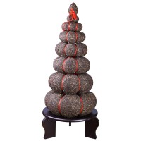 厂家批发云南普洱生茶金瓜贡茶塔18公斤盒装生态金芽黑茶普洱茶