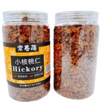 新货临安山核桃仁礼盒装罐装袋装净含量500g实惠装净重1斤核桃仁