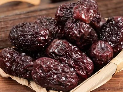 无核蒸枣熟枣三蒸三晒500g 若羌红枣零食新疆灰枣软糯香甜熟红枣图3