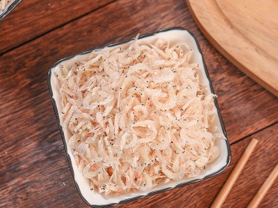 华盛淡干虾皮新鲜虾皮干货500g一斤袋装温州水产干货图3