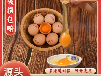 广西鸡蛋农场直发鲜鸡蛋整箱批发一件代发生鲜20枚装生鲜农产品图5