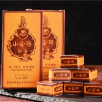 云南普洱茶龙园号小金砖熟茶茶叶产地厂家批发茶砖茶饼熟普黑茶