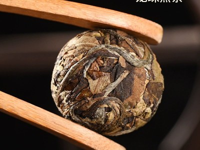 云南龙珠熟茶茶叶普洱茶滑竹梁子生茶古树厂家黑茶普洱大叶种图4