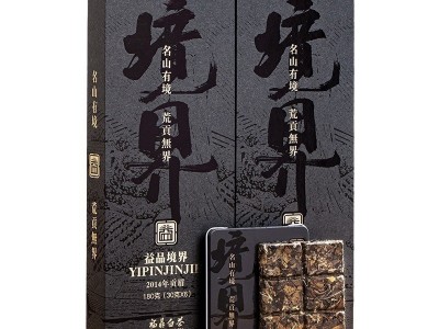 福鼎白茶正宗老境界茶叶紧压小方片礼盒装送长辈一条180克小茶饼图4