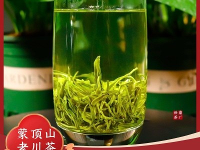 老川茶叶蒙顶山高山群体种2026年明前新绿茶传统手工茶厂直供毛峰图3