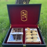 年货海鲜礼盒大连特产速食海参鲍鱼双拼干货送长辈即食昱姝海参