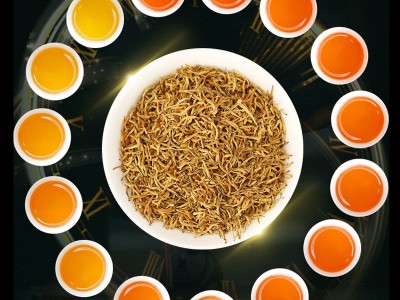 武夷山黄芽蜜香金骏眉红茶散装批发桐木关花香野茶梅占金俊眉茶叶图4