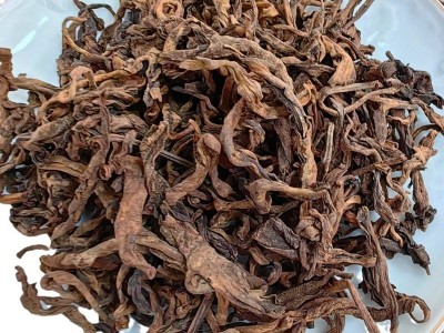 云南茶叶普洱茶批发 原料散装熟普洱 老曼峨老树熟茶 袋装500克图5