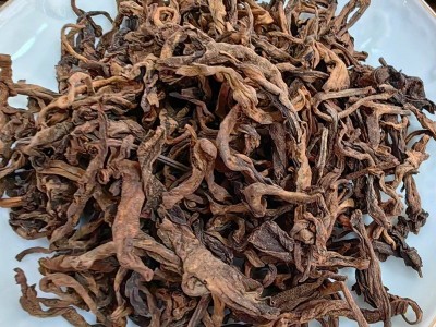 云南茶叶普洱茶批发 原料散装熟普洱 老曼峨老树熟茶 袋装500克图4