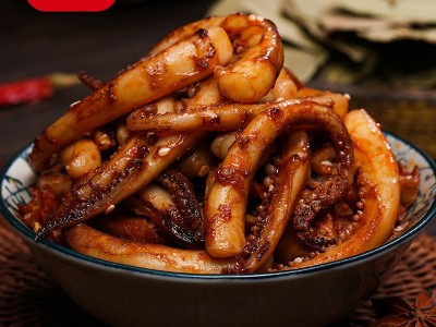 凌妹 散称香菇鱿鱼铁板鱿鱼8g一包/解馋海味零食图4