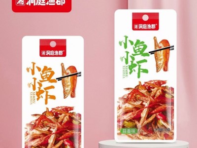 湘洞庭渔郡 小鱼小虾13克一包湖南特色香辣小鱼仔休闲零食图2