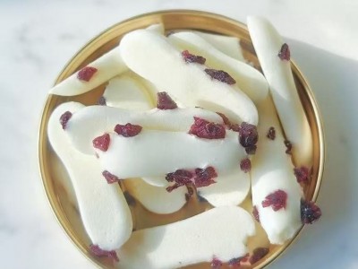 奶星人内蒙鲜烤奶皮原味奶制品奶片蔓越莓味安儿童休闲零食108g图2