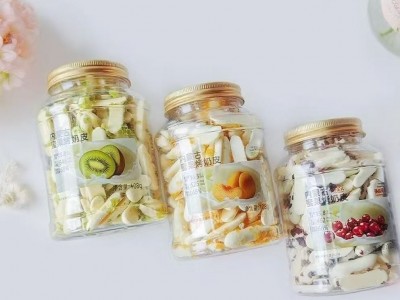 奶星人内蒙鲜烤奶皮原味奶制品奶片蔓越莓味安儿童休闲零食108g图4