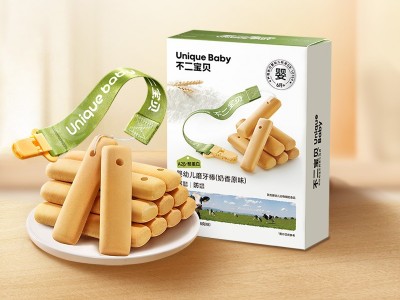 不二宝贝婴幼儿磨牙棒80g/64g带绳夹防掉落宝宝磨牙棒图4