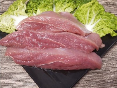 单冻六和散装去皮鸭胸新鲜鸭大胸冷冻鸭胸脯肉去骨肉商用批发图2