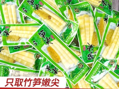 网红泡椒笋尖山椒脆笋香辣笋丝罗汉笋尖解馋小零食酸辣即食批发图5