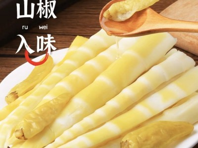 网红泡椒笋尖山椒脆笋香辣笋丝罗汉笋尖解馋小零食酸辣即食批发图4