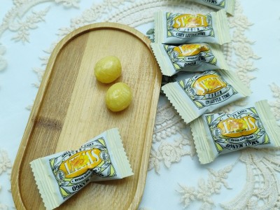 英国朴拉达PULADA小青柠芒果味水果糖果零食高档喜糖硬糖厂 家直销图3