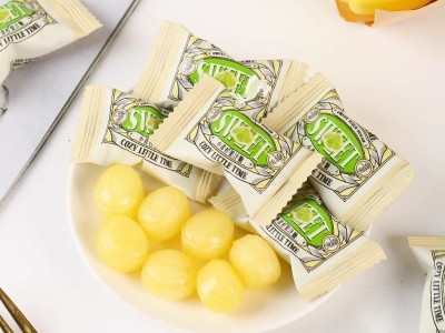 英国朴拉达PULADA小青柠芒果味水果糖果零食高档喜糖硬糖厂 家直销图1
