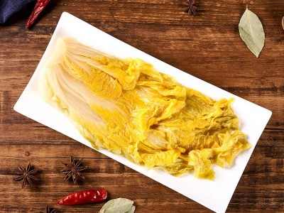 现货东北酸菜 厂家批发20斤一箱 大缸东北酸菜 白菜腌制图3