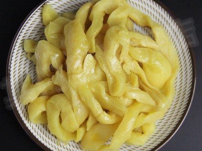 其门堂萧山萝卜干400g*35包酱菜甜咸菜萧山特产五香萝卜条整箱图1