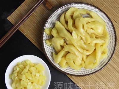 其门堂萧山萝卜干400g*35包酱菜甜咸菜萧山特产五香萝卜条整箱图4