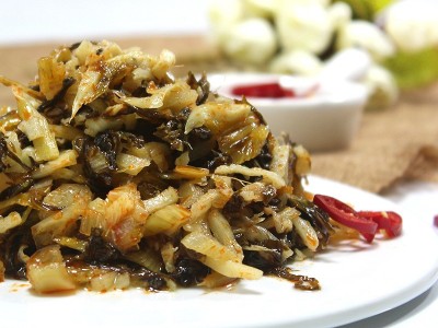 紫山香辣梅菜笋丝雪咸菜酱菜下拌饭菜80g*30特产整箱早佐餐下酒菜图4