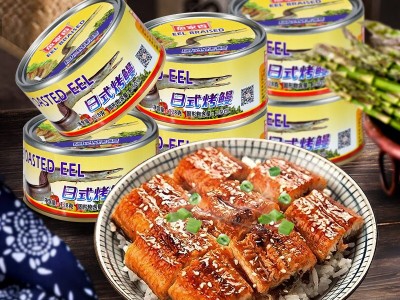 鱼家香日式烤鳗鱼罐头海鲜黄花鱼秋刀鱼即食水产肉类零食批发图3