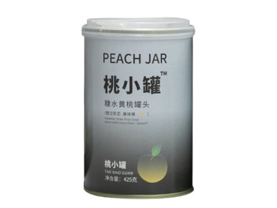 4罐装砀山糖水83黄桃罐头零食直播节日水果罐头应急储备食品厂家图1