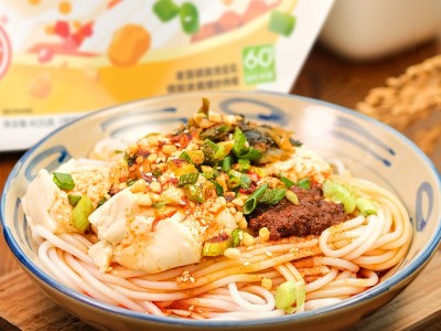 德和老昆明豆花米线405g 云南特产 保鲜米线米粉速食图2