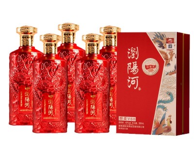 红礼盒装浏阳河品牌42度粮食浓香白酒工厂直发线下白酒批发图5
