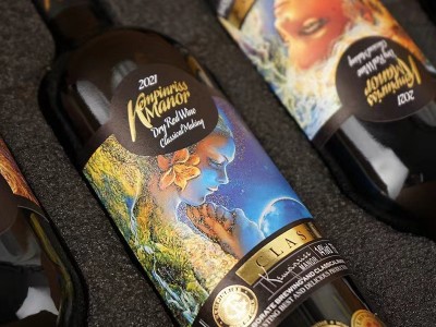 厂家快手抖音代发干红葡萄酒套盒工厂批发赤霞珠红酒礼盒4支装图3