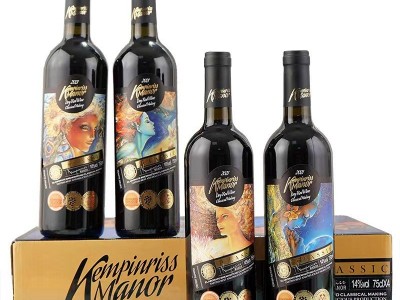 厂家快手抖音代发干红葡萄酒套盒工厂批发赤霞珠红酒礼盒4支装图5