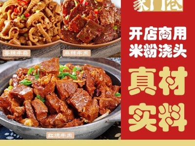 牛腩预制菜湖南口味卤牛肉切块粉面餐饮店同款好味优质牛肉码子5图4