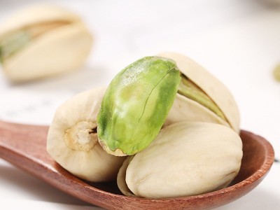 松鼠达人原色无漂白特大颗粒开心果250g散装批货盐焗坚果干果零食图2