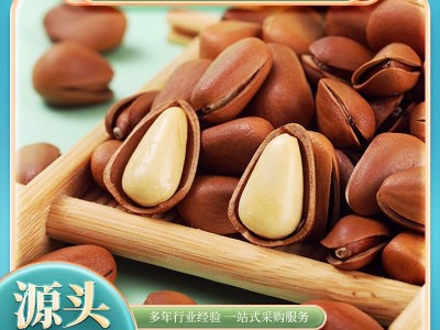 新货松子特大东北开口松批发旗舰店级大颗粒散装孕妇零食休闲批发图1