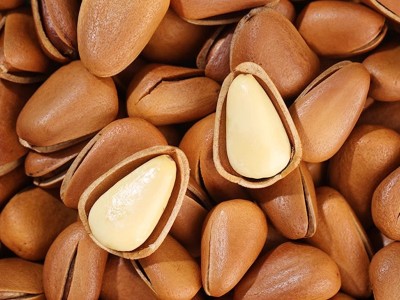 新货松子特大东北开口松批发旗舰店级大颗粒散装孕妇零食休闲批发图2