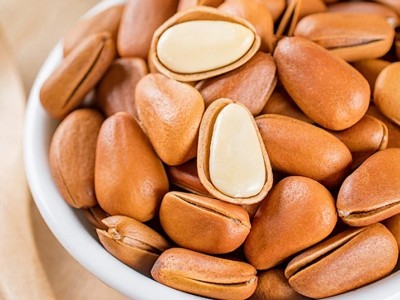 新货松子特大东北开口松批发旗舰店级大颗粒散装孕妇零食休闲批发图3