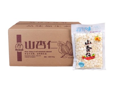 盐水美味山杏仁罐头 可拌凉菜熬粥食品 250g*40袋固形物65%图5