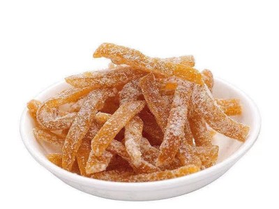 厂家直销正宗盐津陈皮条10斤装蜜饯果干九制陈皮条网红零食散装图5