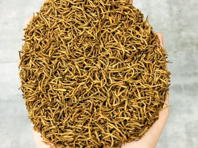 源头茶厂家武夷山礼盒装2026年新茶叶批发金骏眉红茶芽中芽特级图4