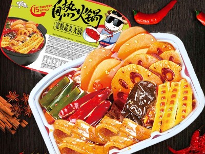 自热小火锅12盒套餐懒人重庆自煮麻辣烫牛油荤素即食方便速食批发图3